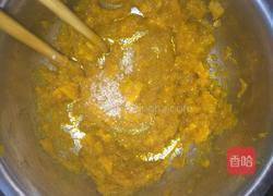 红豆馅南瓜饼的做法图解2