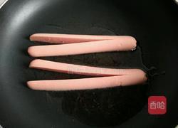 爱心火腿煎蛋的做法图解4