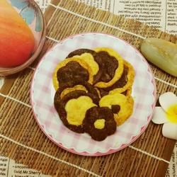 双色梅花小饼的做法[图]