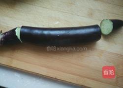 茄子塞肉的做法图解2