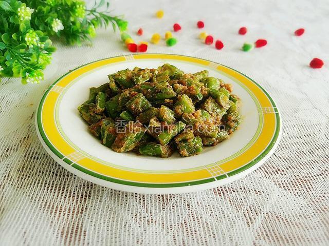 青椒炒面粉