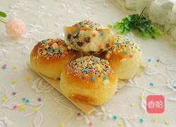 七彩蜜豆小餐包的做法图解13