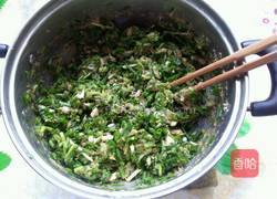 葱苗猪肉馅包子的做法图解3