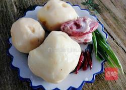 土豆丝炒肉的做法图解1