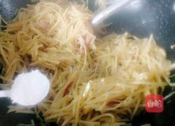 土豆丝炒肉的做法图解10
