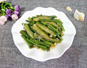 绿茄子烧豆角[图]