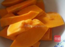 南瓜豆沙饼的做法图解1