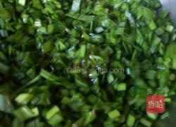 韭菜饼的做法图解3