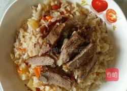 羊肉抓饭的做法图解2