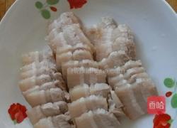 青椒炒回锅肉的做法图解3