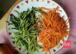 凉拌蔬菜面的做法图解5