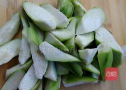 丝瓜汤的做法图解2