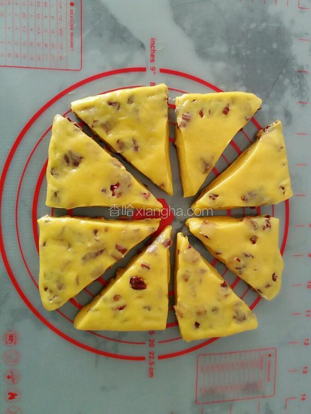 像写《米》字一样用刀切开