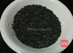 黑米芝麻糊的做法图解2
