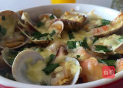 海鲜芝士焗饭的做法图解9