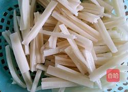 干煸藕丝的做法图解3
