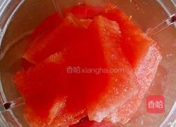 柠香西瓜汁的做法图解2