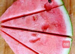 冰棍样西瓜的做法图解1