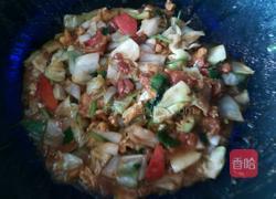 卷心菜鸡蛋柿子面条卤的做法图解7