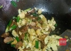 花菜炒肉的做法图解12