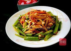 香葱拌干豆腐卷的做法图解7