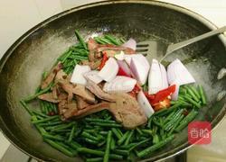 豇豆爆肝尖的做法图解6