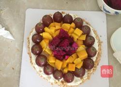 酸奶花生水果生日蛋糕的做法图解18