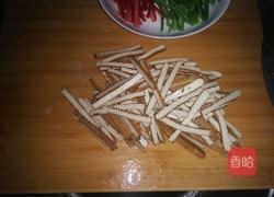 彩椒豆干的做法图解2