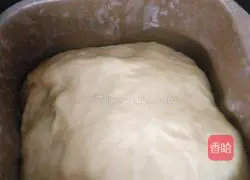 Illustration of how to make ham bread 1