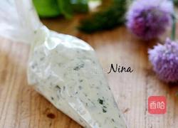 烤彩椒佐香草奶油奶酪的做法图解5