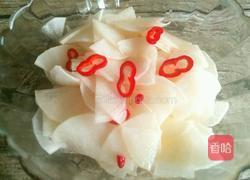 爽口白萝卜的做法图解5