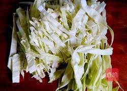 卷心菜炒苕粉丝的做法图解6