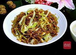卷心菜炒苕粉丝的做法图解18