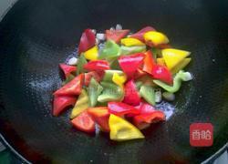 彩椒炒鸡肉的做法图解5