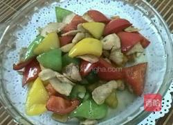 彩椒炒鸡肉的做法图解7