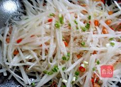 萝卜丝炒小虾的做法图解8