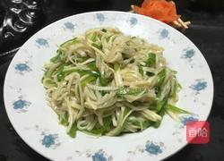 彩椒炒茭白丝的做法图解12