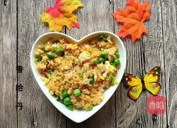 豌豆蛋炒饭的做法图解9