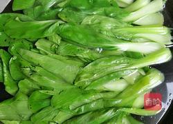 蚝油小青菜的做法图解3