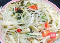 绿豆芽炒笋的做法图解6