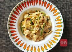 清爽豆皮拌黄瓜的做法图解5