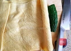 清爽豆皮拌黄瓜的做法图解1