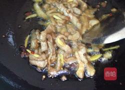 莴笋炒肉的做法图解4