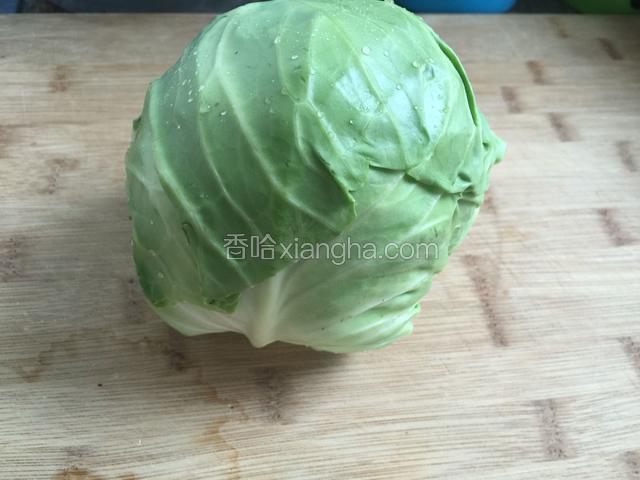 准备一个卷心菜。