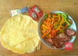 三彩鸡蛋卷的做法图解7