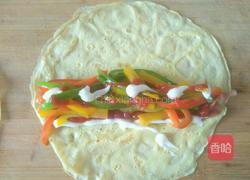 三彩鸡蛋卷的做法图解8