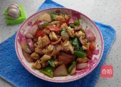 彩椒洋葱炒鱿鱼的做法图解9