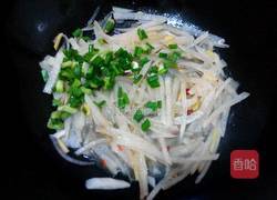 炒白萝卜丝的做法图解6