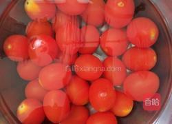 冰镇樱桃圣女果的做法图解2