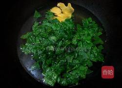 豇豆叶鸡蛋汤的做法图解5